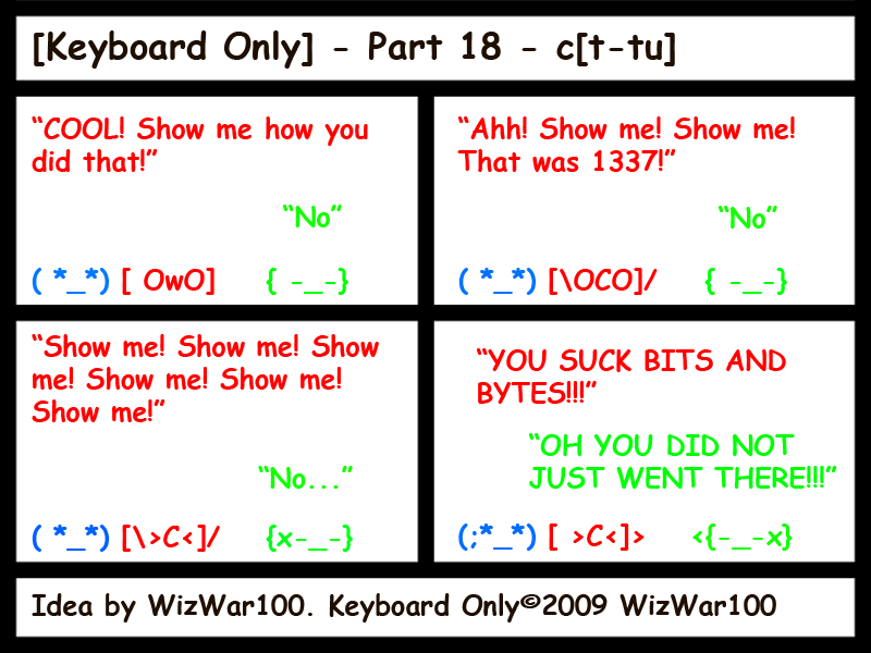 Keyboard Only Part 18