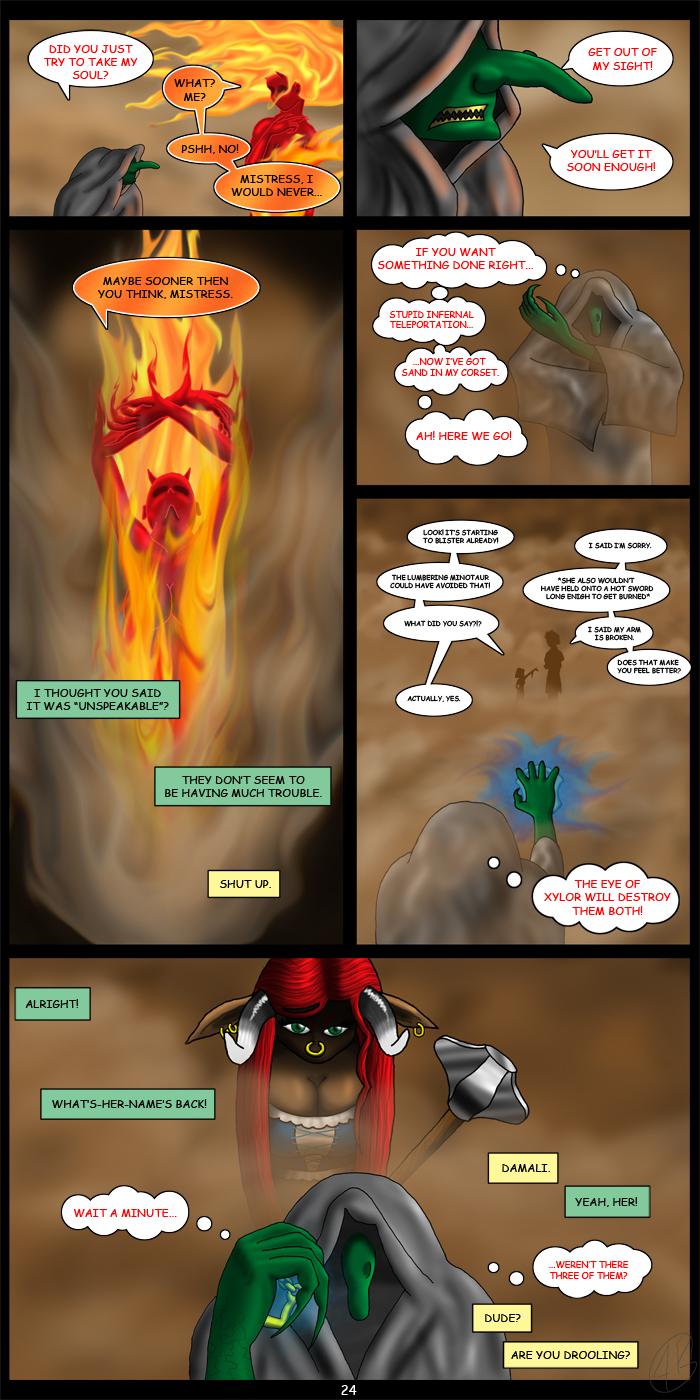 The Night Visitors Page 24 (Absence Makes the Heart Grow Fonder)