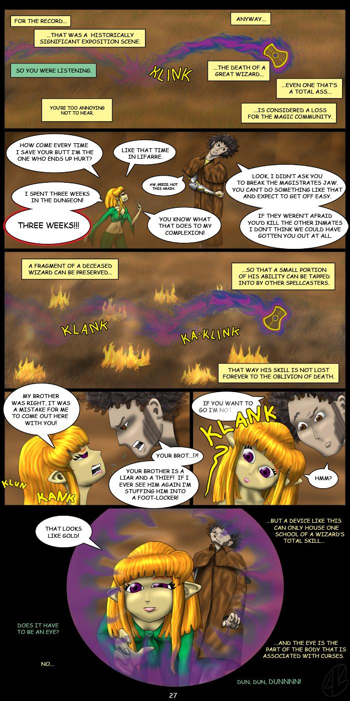 The Night Visitors Page 27 (Yep, It's Gold)