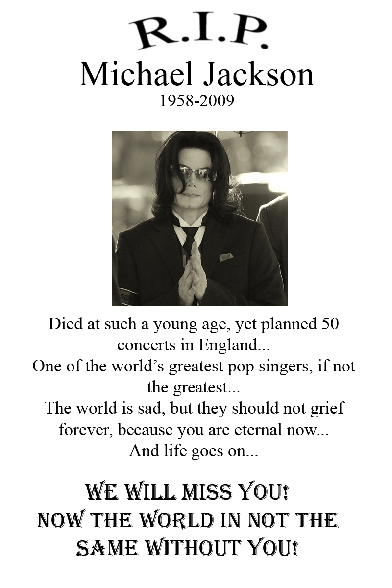 Page 15 - In memoriam... Michael Jackson