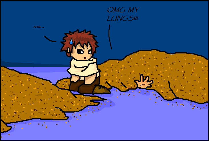 Gaara likes sand 3