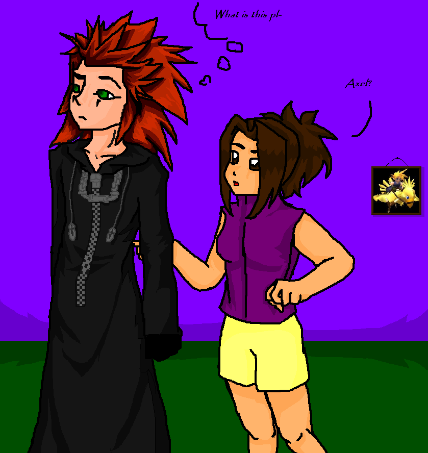 Axel/Sephiroth comic