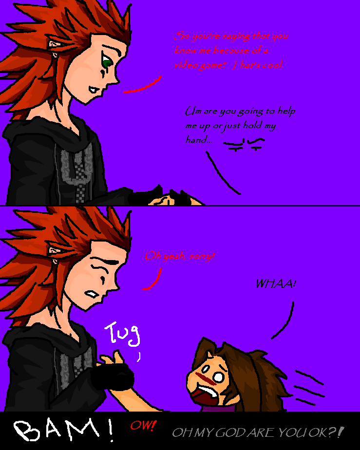 Axel/Sephiroth comic4