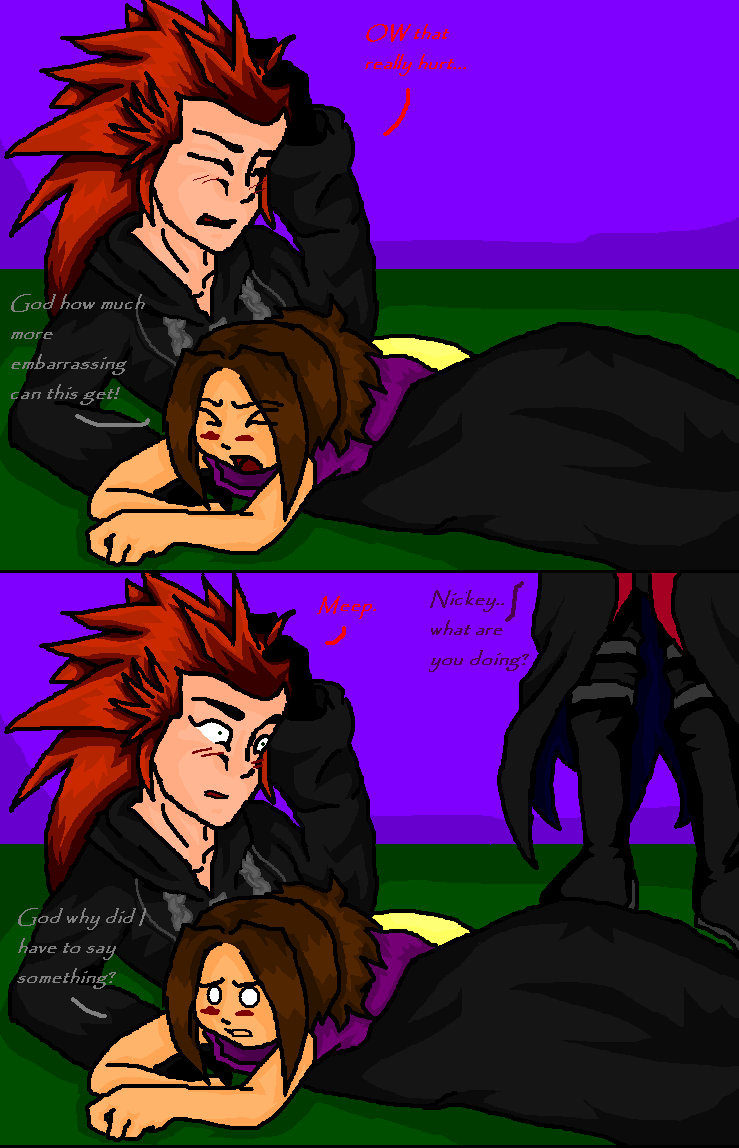 Axel/Sephiroth comic 5