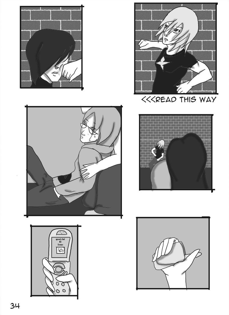 ch 1 pg 34: "wow. They're chatty today."