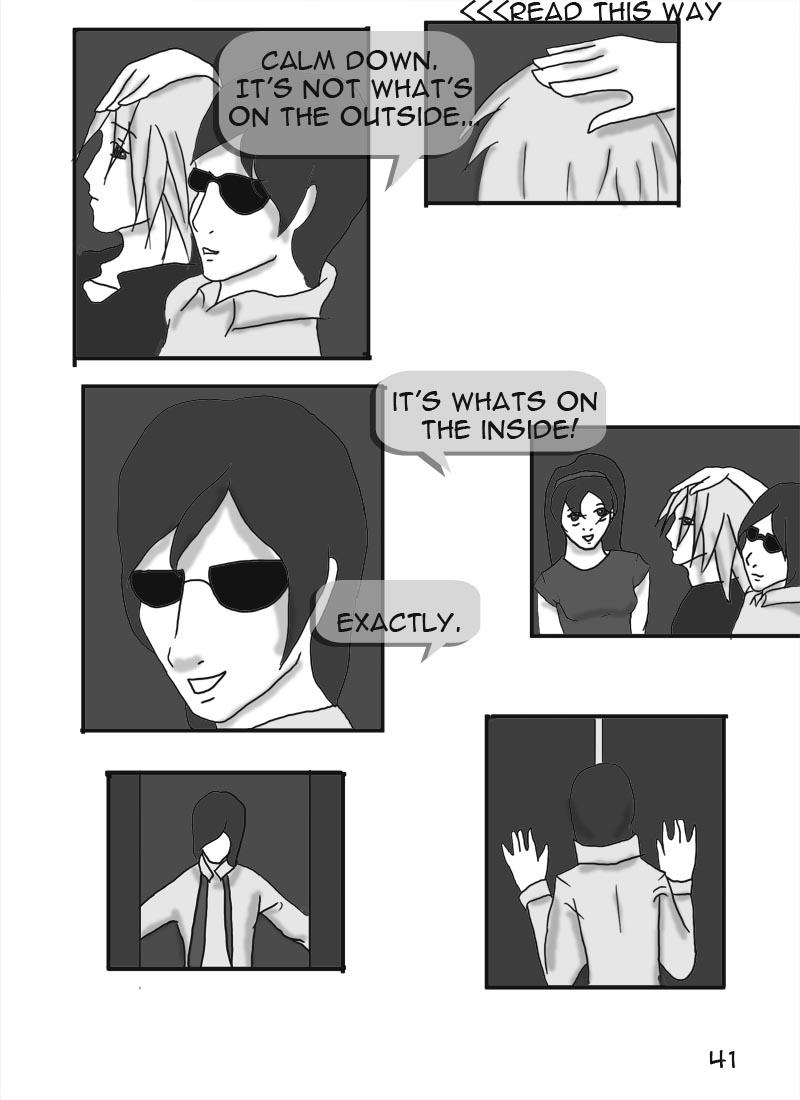 The Seventh day: "kay... get your hand off my head."