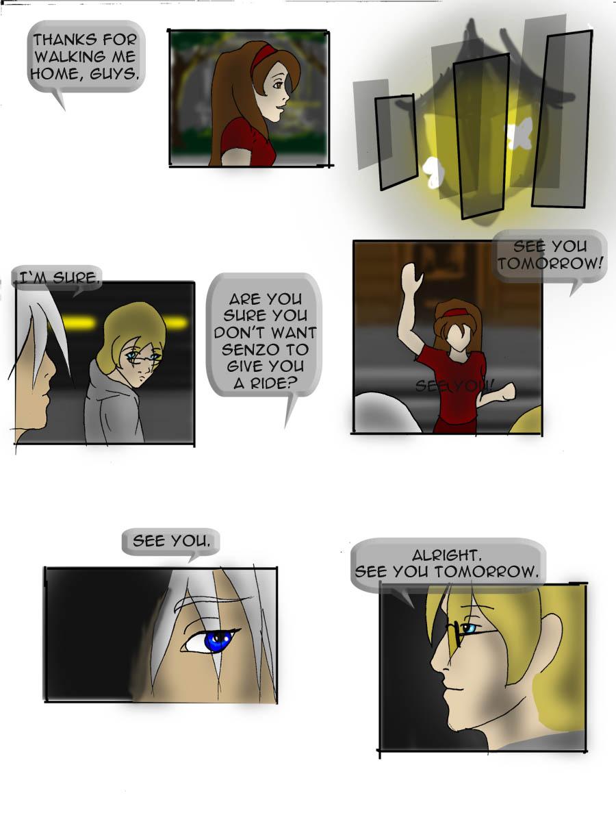Chapter 2 page 10: "I see you."