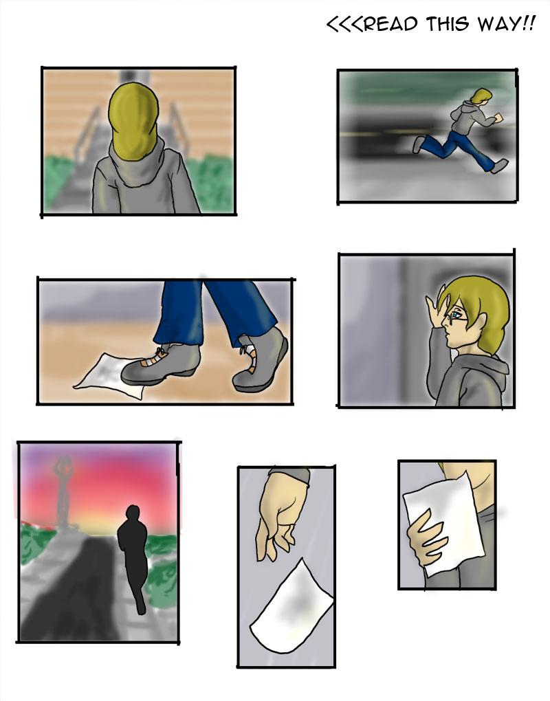 Chapter 3 Page 11: "No talkie Reprise"