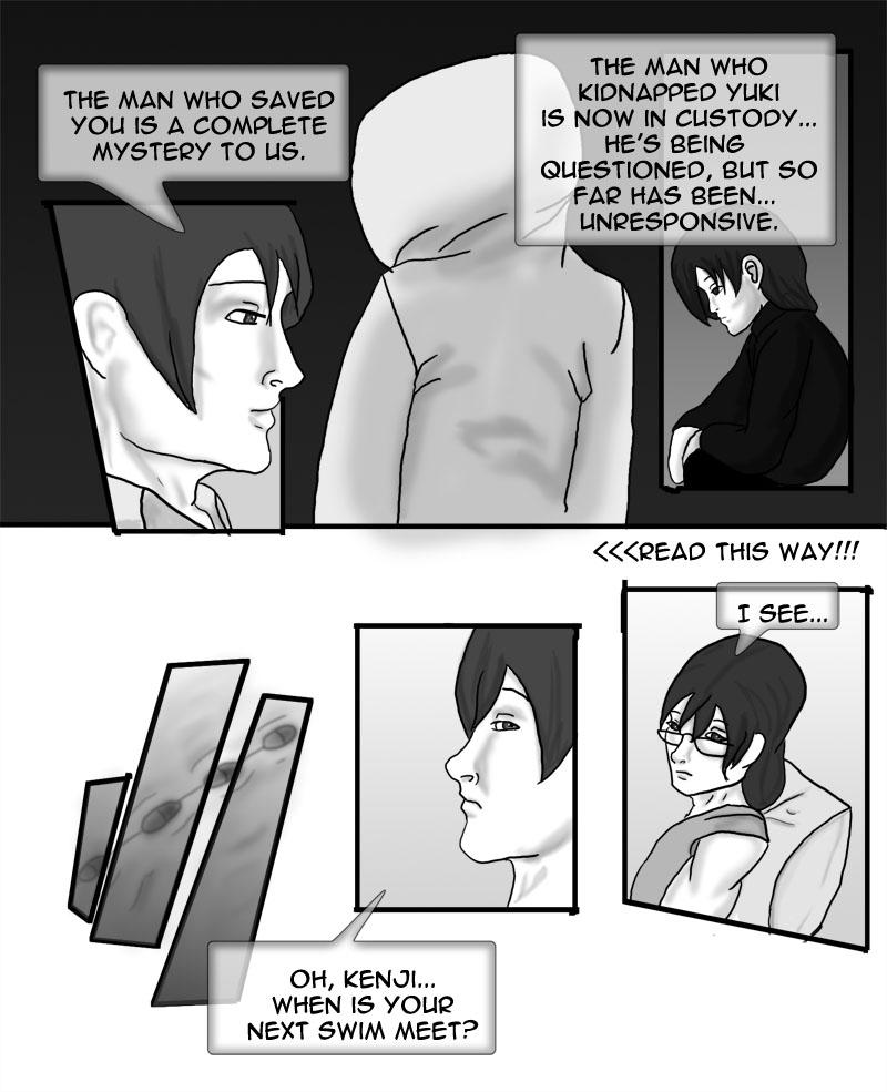 Chapter 4 Page 2: "Dang unresponsive villan!"