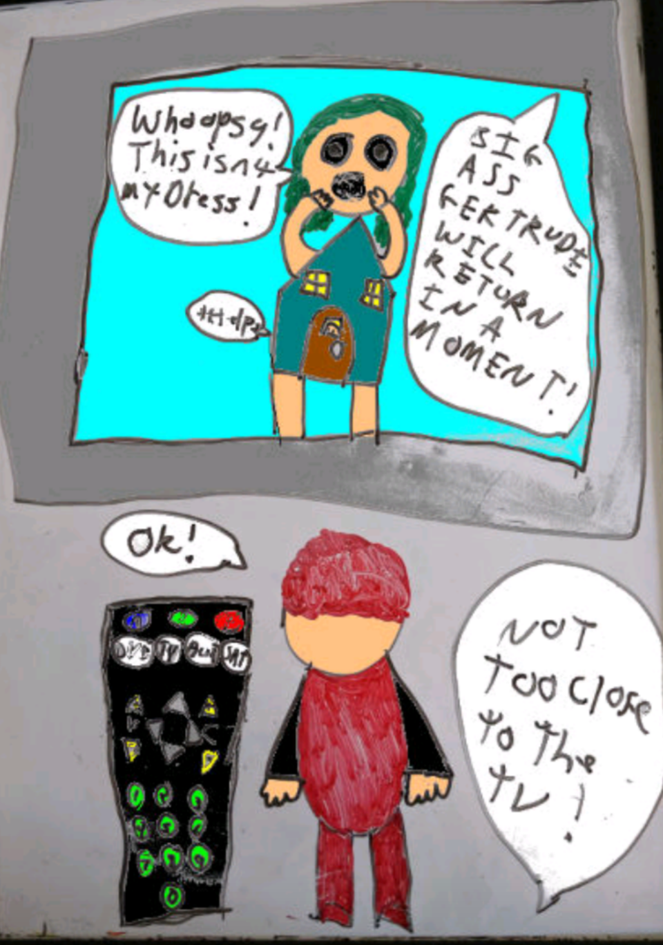 Big Ass Gertrude Will Return In A Moment!