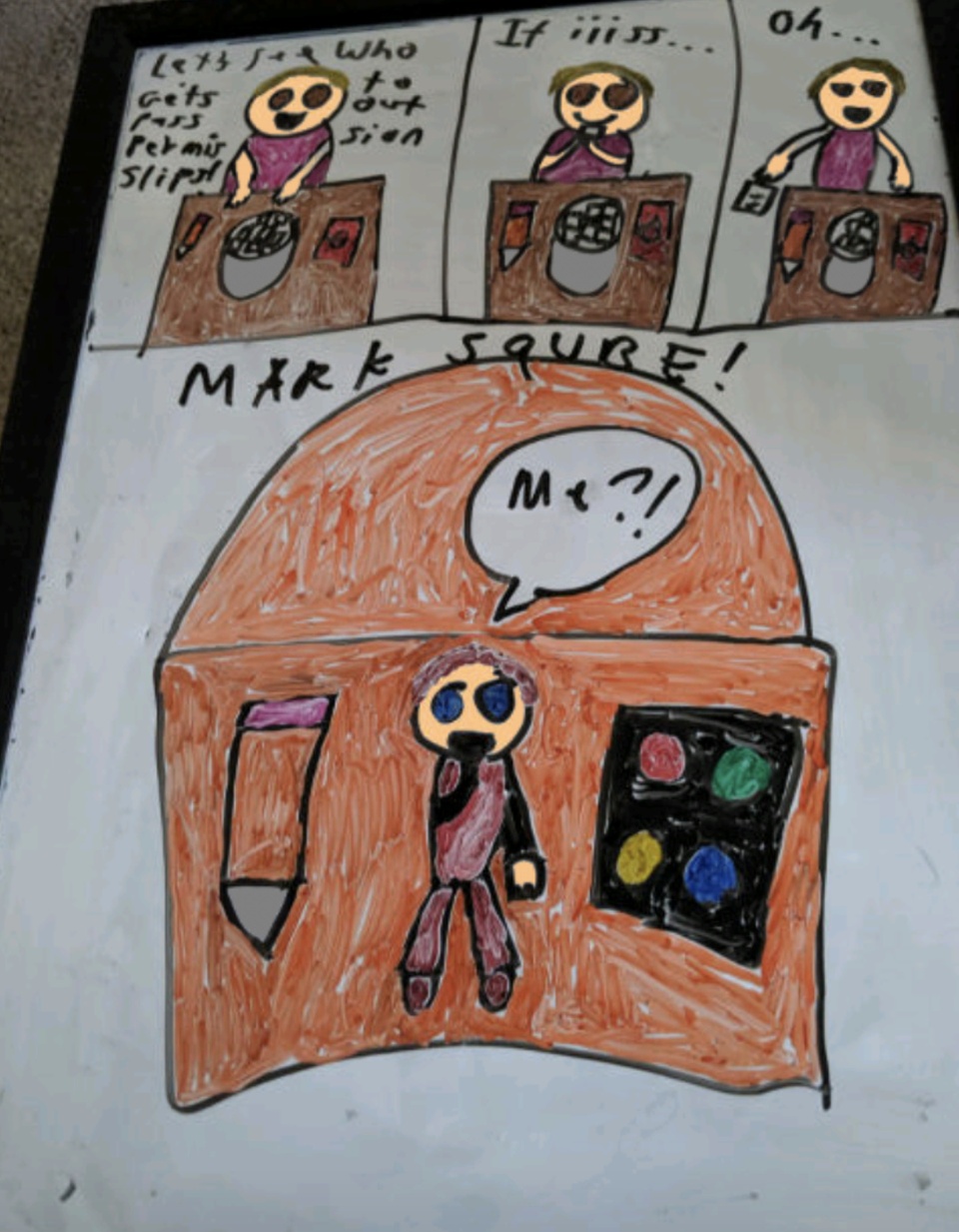 Who Gets To Pass Out Permission Slips? ...