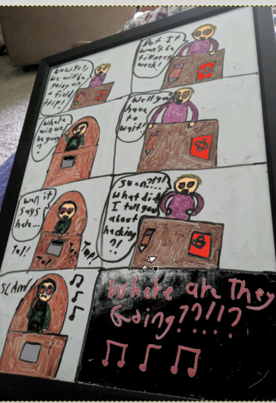 Where Are They Going?!