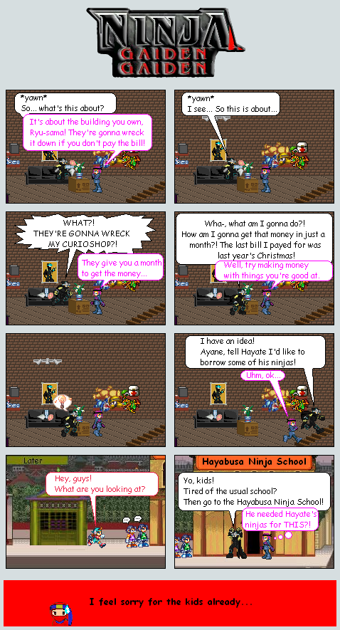 Page 2: Hayabusa Ninja School