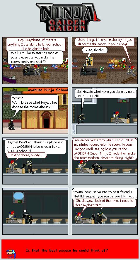 Page 6: MODERN Super Ninja