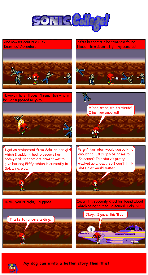 Page 109: Knuckles Adventure 2: Battle