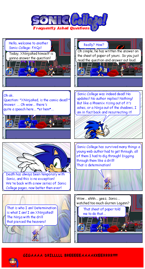 Filler #2: Sonic College FAQs