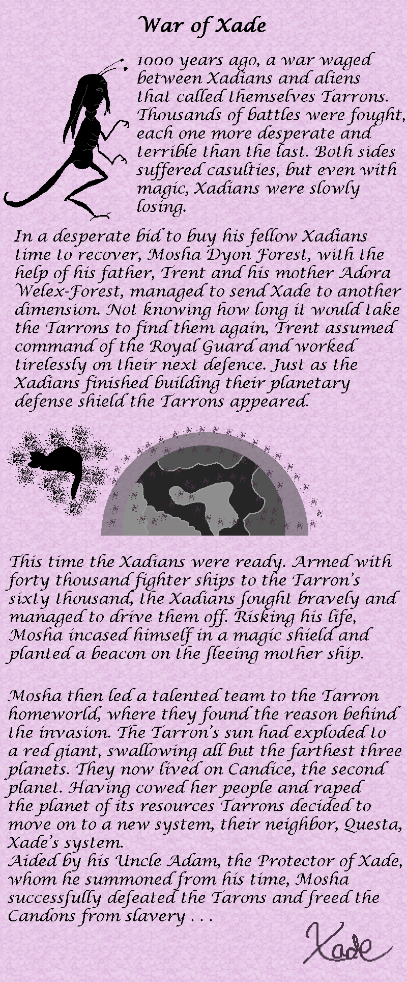 History #1: War of Xade