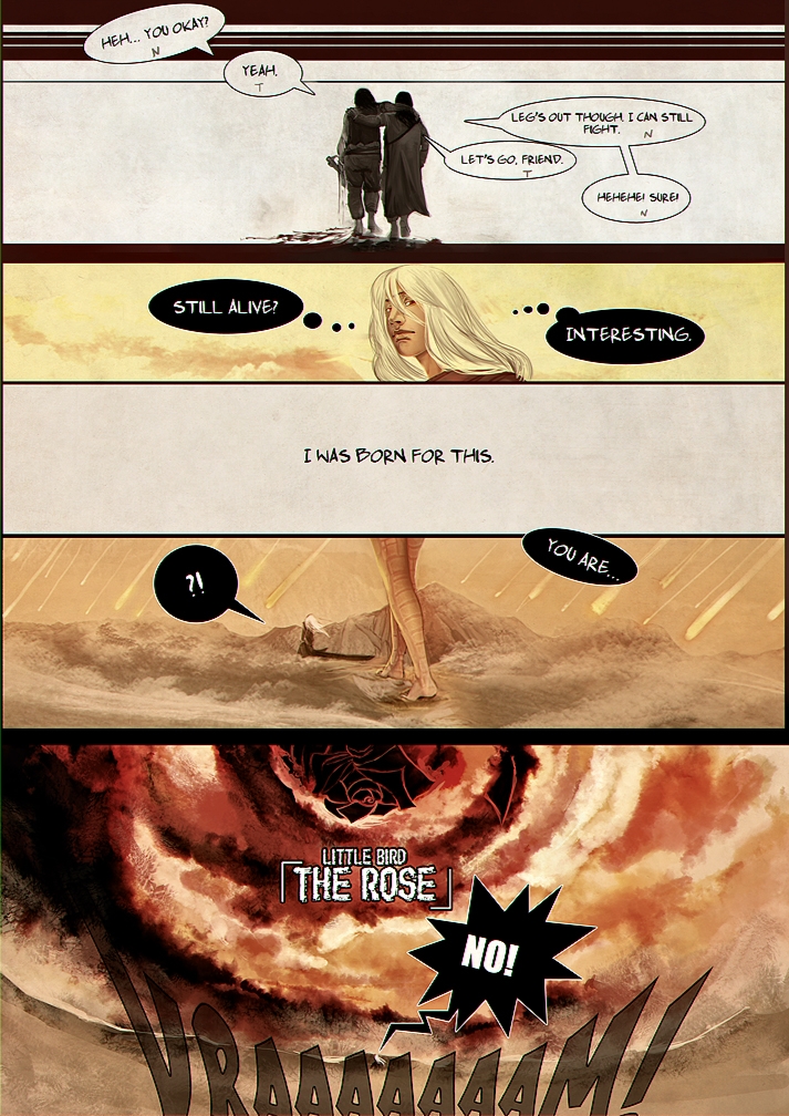 「S i x     y e a r s    s o o n e r」  Little Bird: The Rose