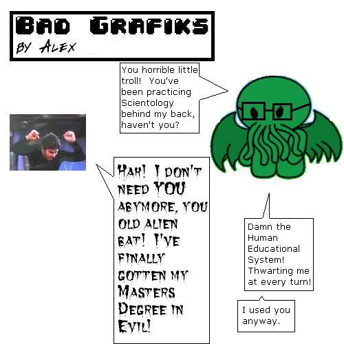 Degree in being an Insane Scientologist