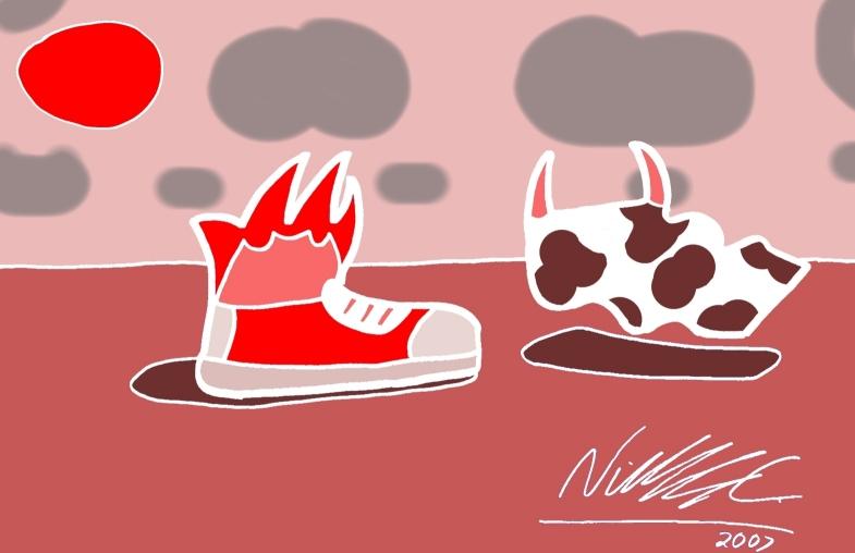 Fire-Shoe and Cow-Cape