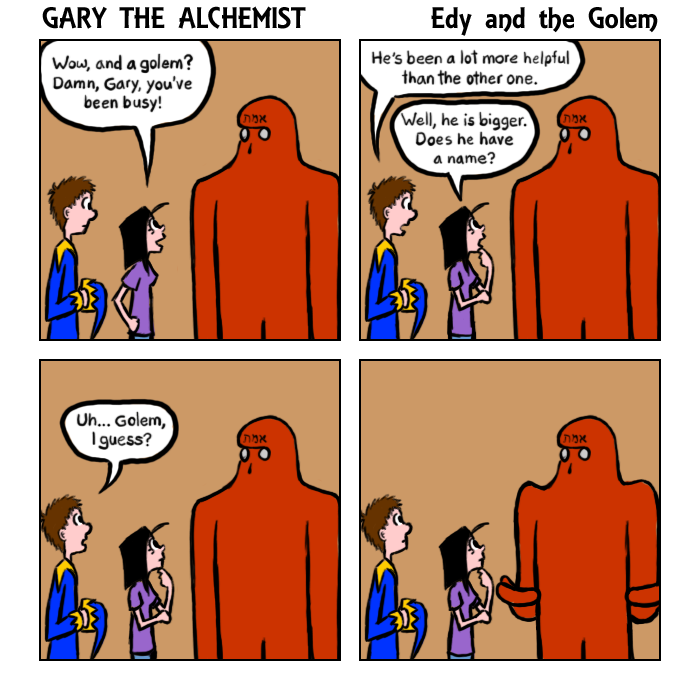 135-2: Edy and the Golem