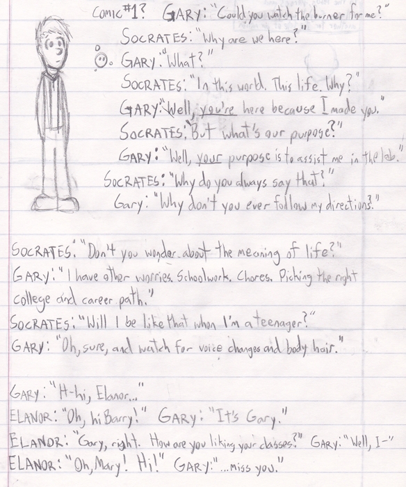 Gary the Alchemist Sketchbook - Part 1