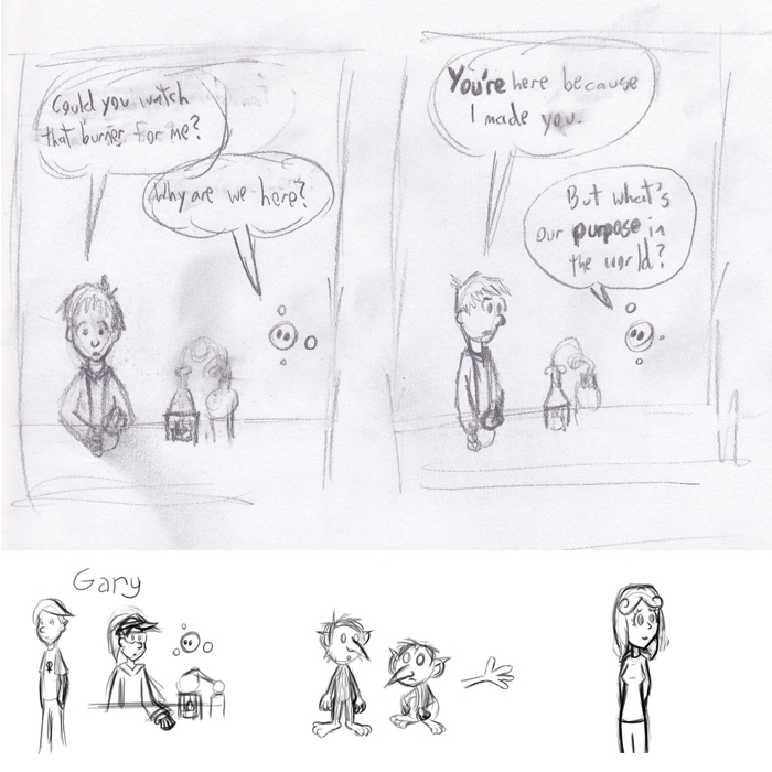Gary the Alchemist Sketchbook - Part 3