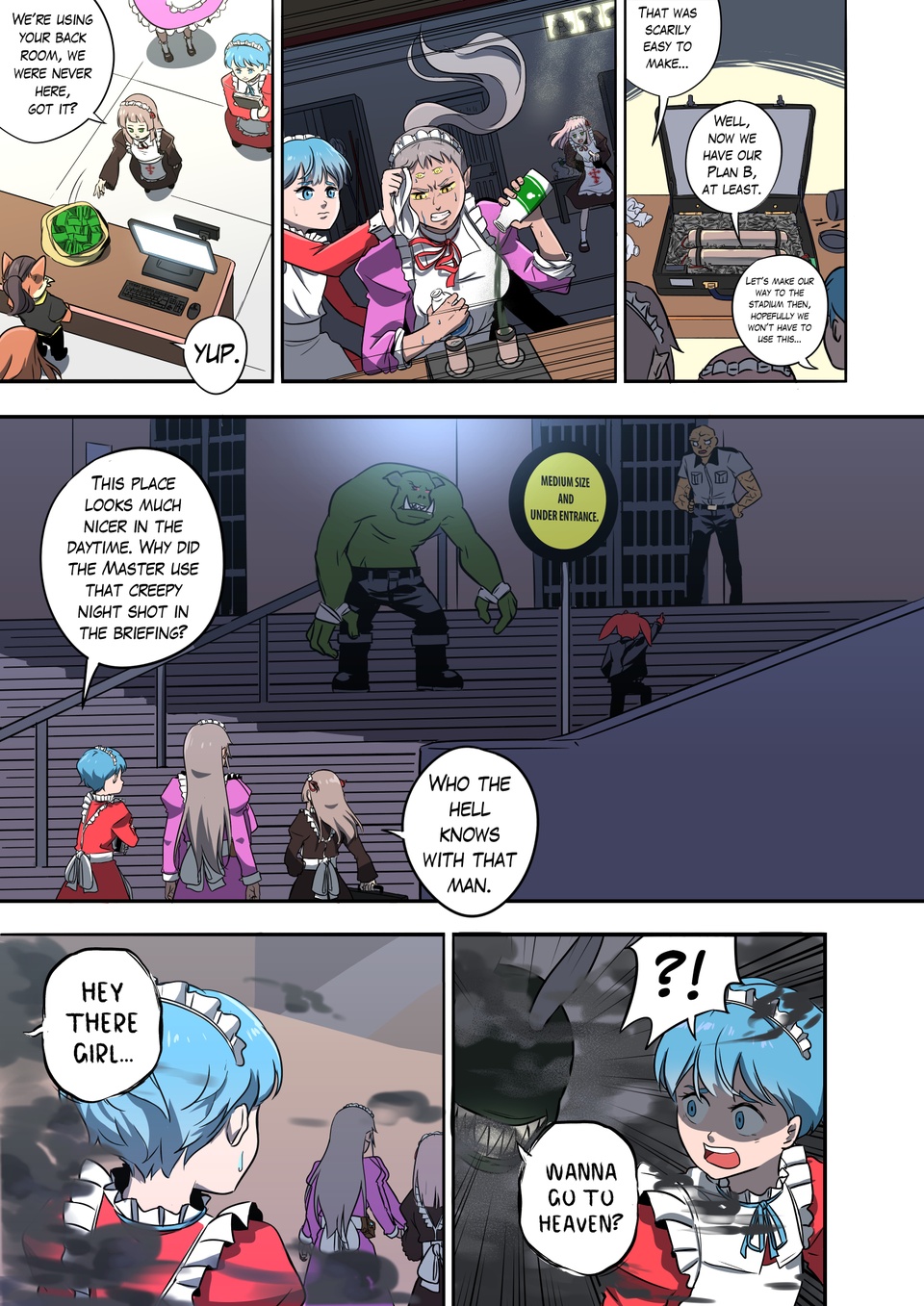 Maid to Kill Chapter 1 Page 11