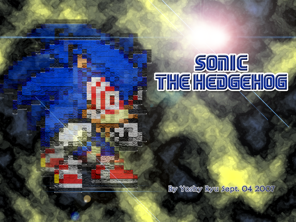 SD Sonic Wallpaper - Clouded Rage