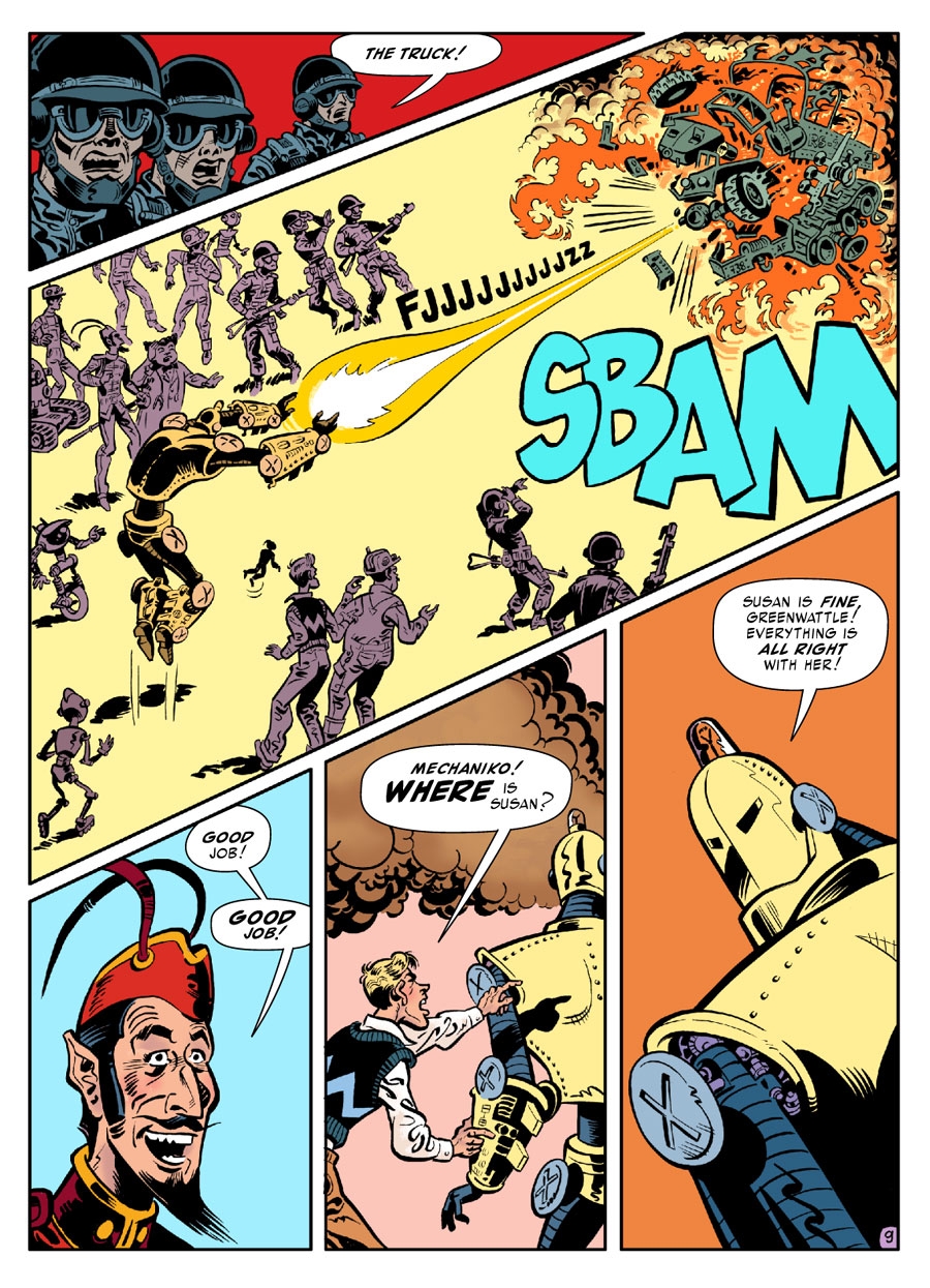 Page 09 of Mechaniko Chapter 2 by Antonia Pont and Yves Ker Ambrun