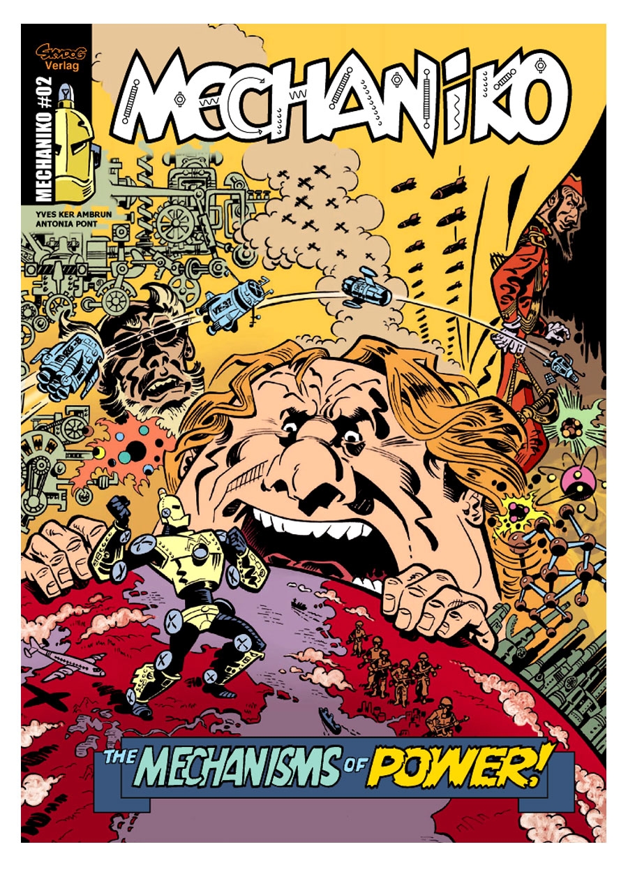 Cover of Mechaniko # 2 : The Mechanisms of Power by Yves Ker Ambrun and Antonia Pont