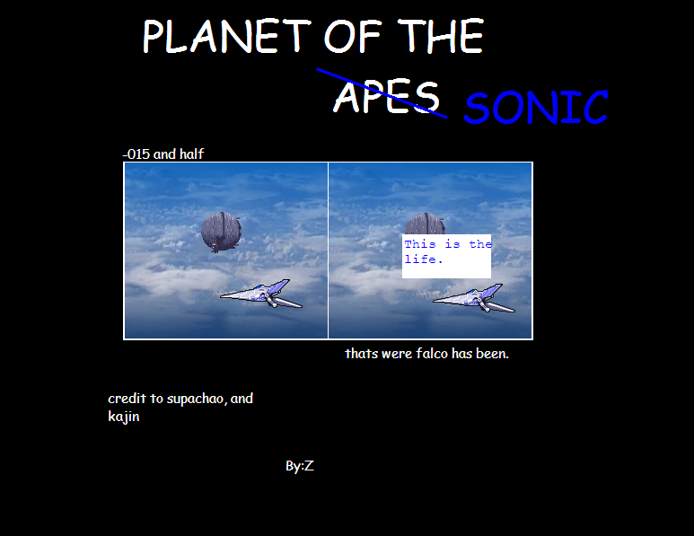 planet of the sonic-15 and a half