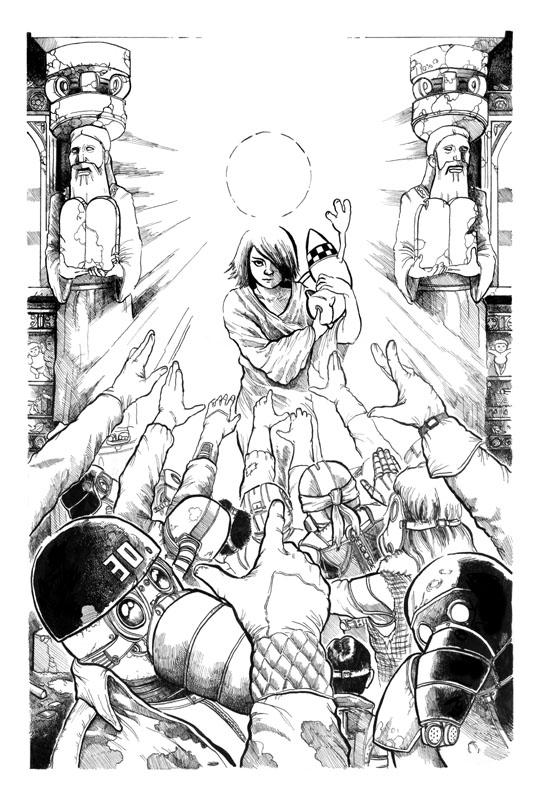 Opey the Warhead Issue #4 Cover