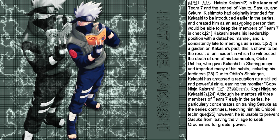 Kakashi Hatake!