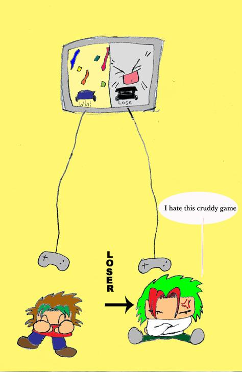 Drakes bad at video games! ^_^