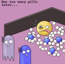 PacMan - One too many pills