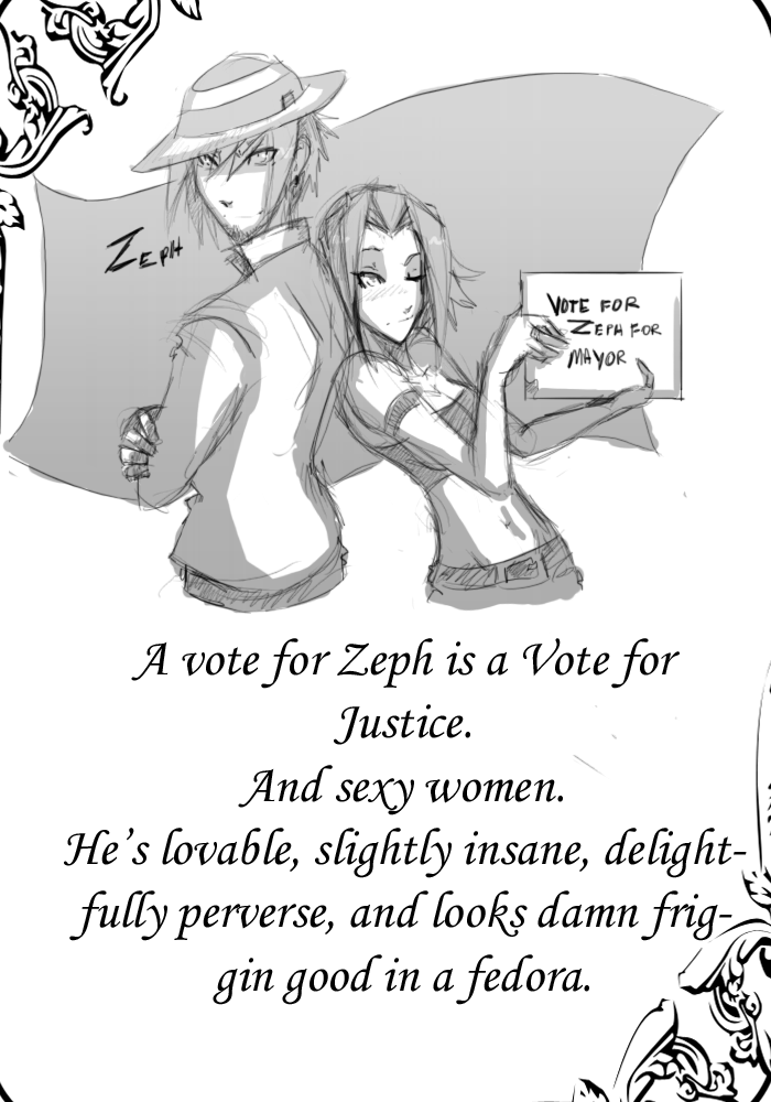 Bonus Page: Zeph's Mayor Poster