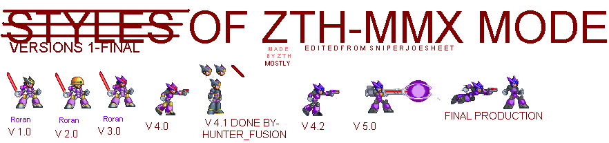 ZTH MMX MODE SPRITES