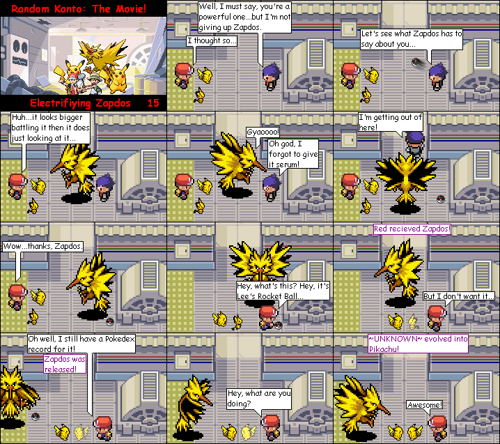 Electrifying Zapdos: Part 15