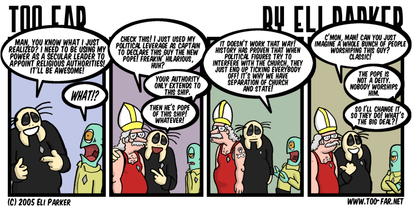 PAPACY COMICS