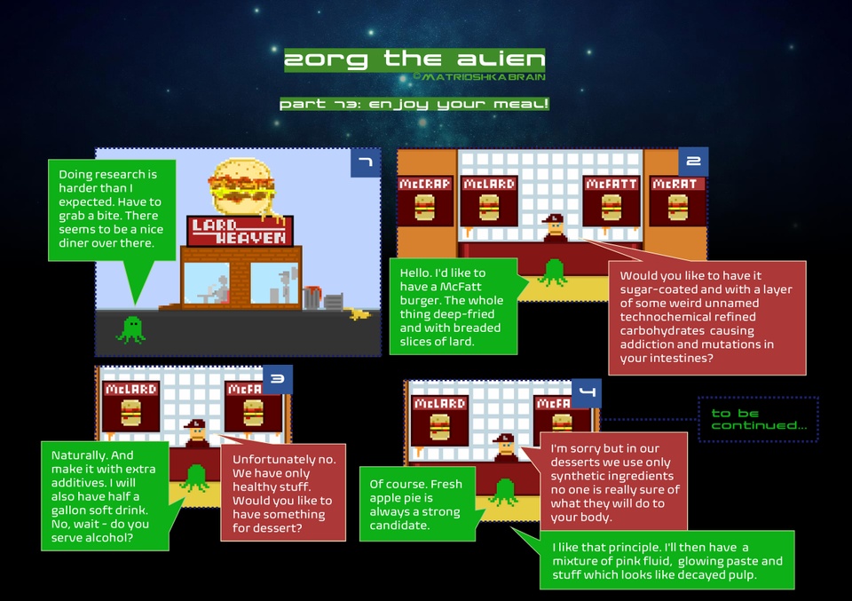 13: Enjoy your meal!