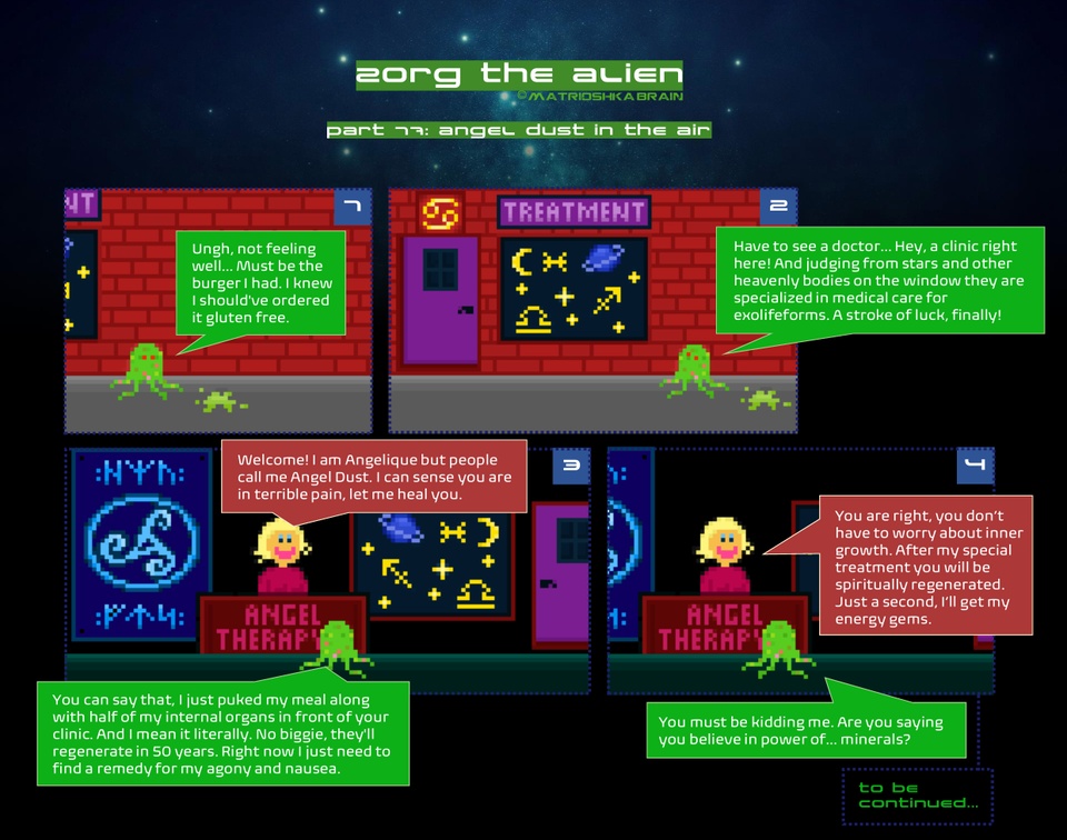 17: Angel dust in the air