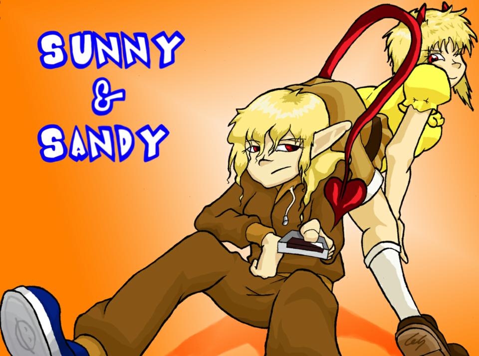 Gray-Seraphim Fanart -- Sunny & Sandy