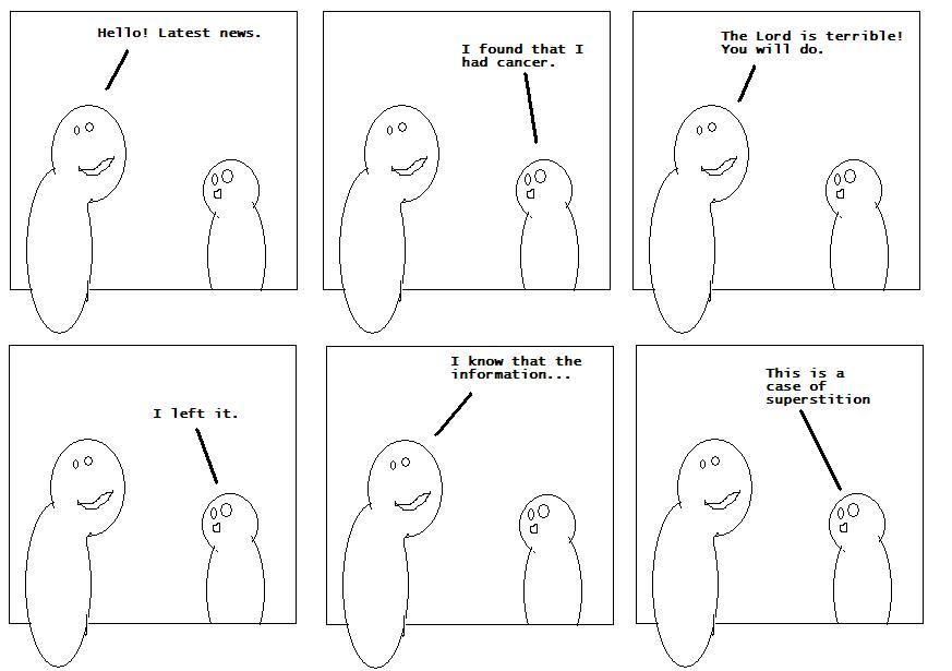 Superstition and Disease