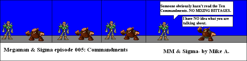 10 commandments of sprite comicking: something i havent read either