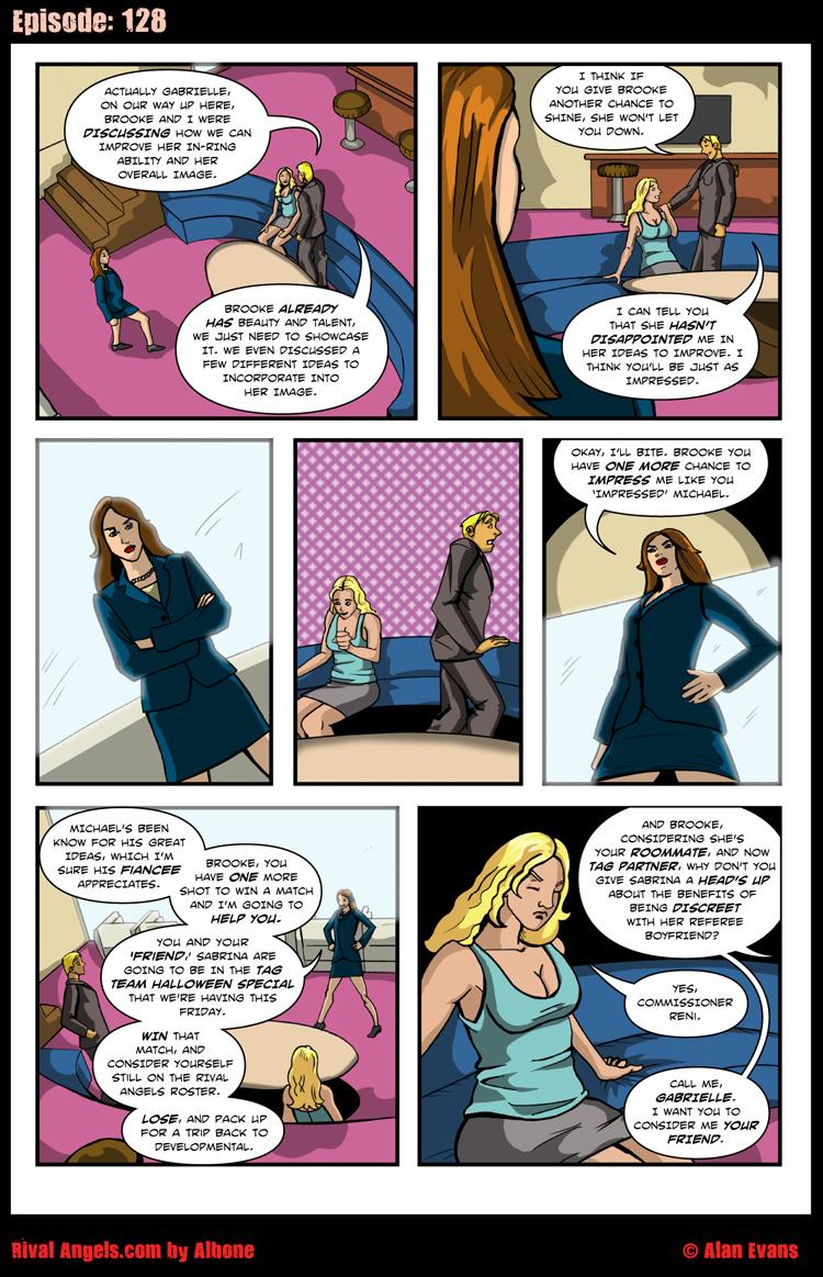 Rival Angels Page 128-Friends