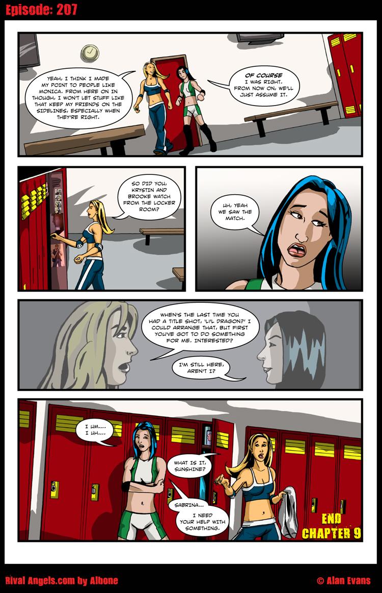 Rival Angels Page 207-Big Question