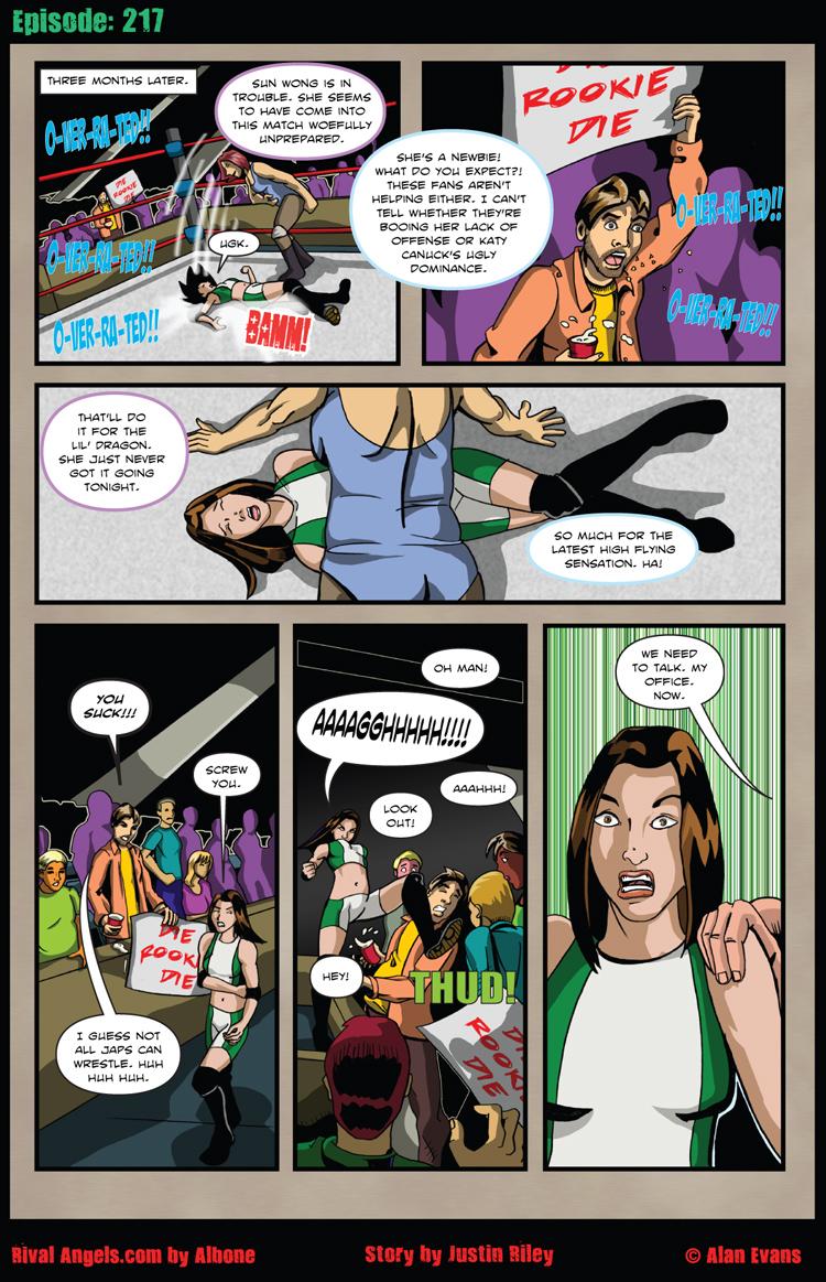 Rival Angels Page 217-Hard Times