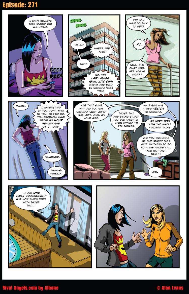 Rival Angels Page 271-Accidental Run In 