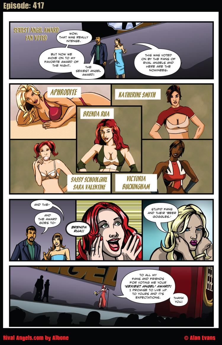 Rival Angels Page 417-Sexiest Angel Award